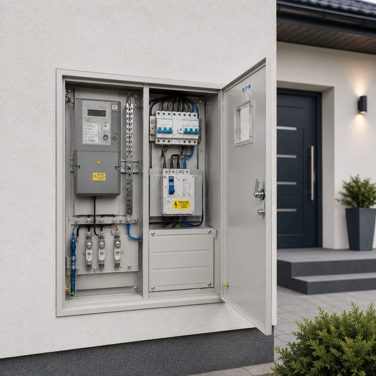 Výroba elektromerových rozvádzačov pre rodinné domy a novostavby na mieru | elmi-tech.sk