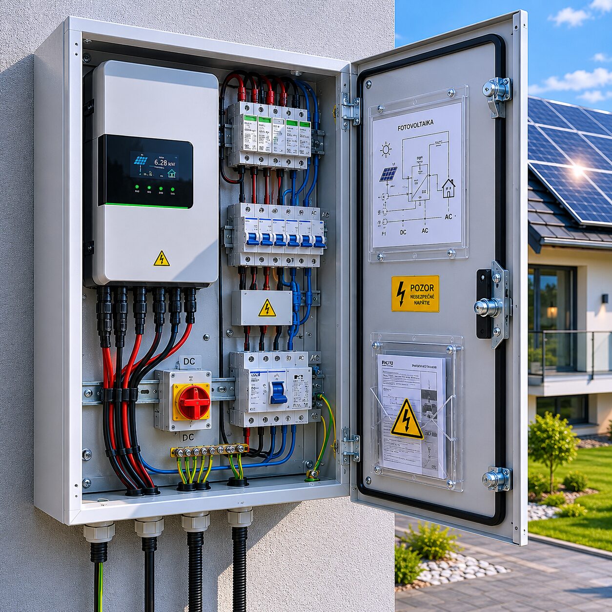 Výroba elektromerových rozvádzačov pre fotovoltiku / solárne elektrárne na mieru | elmi-tech.sk